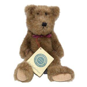 Bartholemew J.B. BEAN The Boyds Collection brown 10" teddy bear vintage 1985